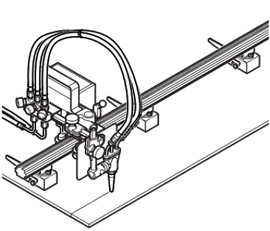 Rail imantado recto KOIKE GALUÑA